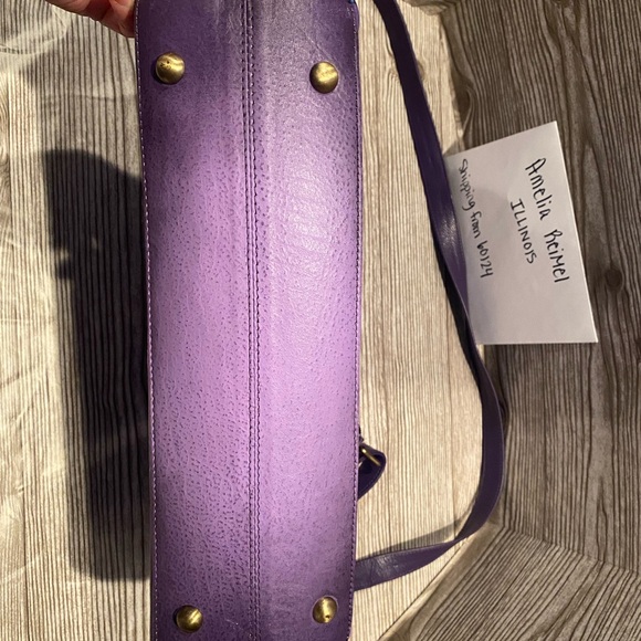 Used in good condition Anna by Anuschka Dreamy Peacock Crossbody Hobo - Picture 2 of 13